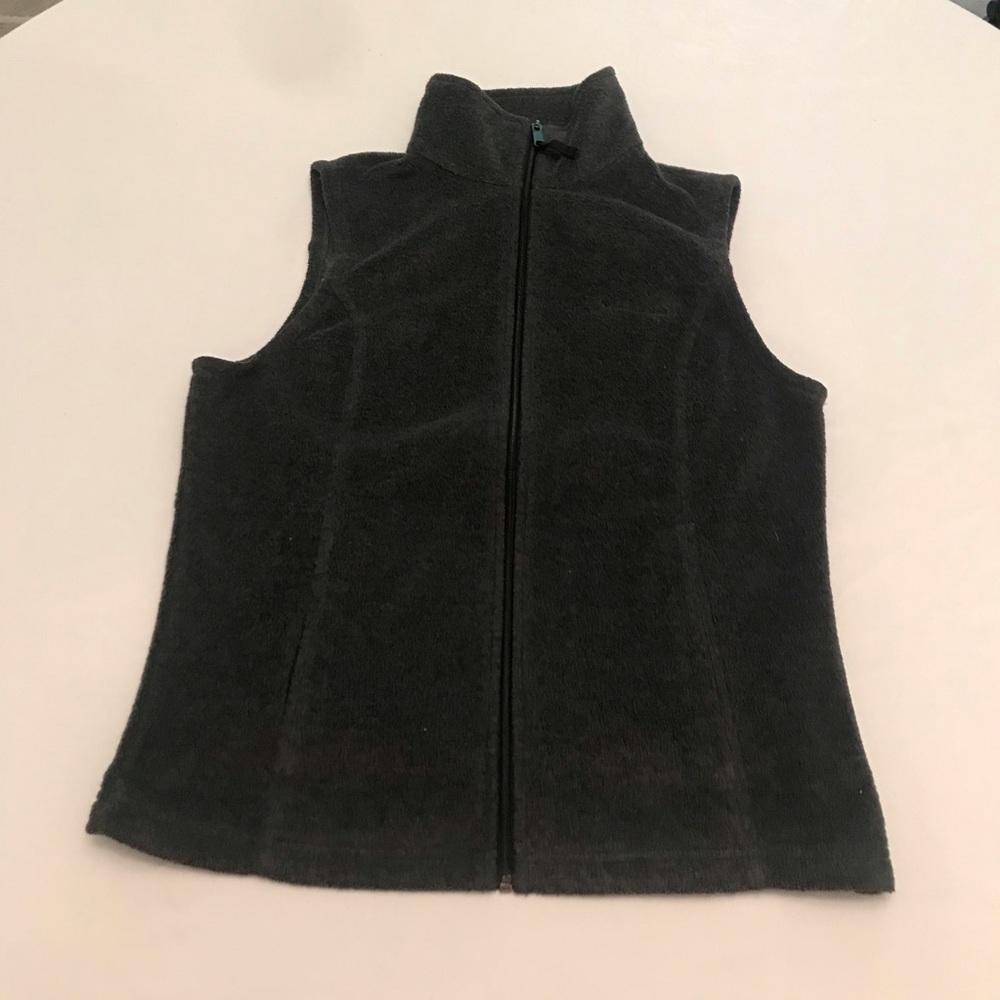 Columbia Dark Gray Fleece Vest